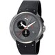 Puma Men's 'Hero' Black Silicone/ Stainless Steel Watch