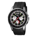 Puma Men's Motor Black Leather Quartz Watch