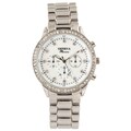 Geneva Premiere Women's Stainless Steel 'Bling' Watch