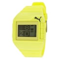 Puma Men's 'Don't Run Out Of Stream' Lime Rubber Watch