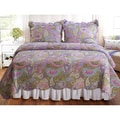 Portia Paisley 3-piece Quilt Set