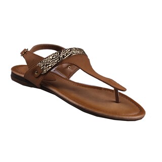 Refresh by Beston Women's 'Kiki-10' Gladiator Sandals