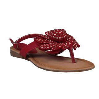 Refresh by Beston Women's 'Kiki-02' Gladiator Sandals