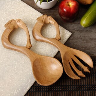 Elephant 2-piece Salad Serving Set (South Africa)