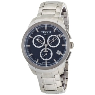 Tissot Men's Titanium Blue Dial Chronograph Watch