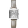 Timex Women's T2P095 Metallic Taupe Leather Strap Watch