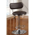 Barbz Brown Swivel Barstool
