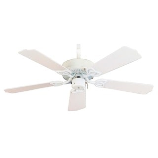Aztec Lighting White Transitional 5-blade Ceiling Fan