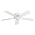 Aztec Lighting White Transitional 5-blade Ceiling Fan