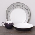 Denby Amethyst Stone 16-piece Dinnerware Set