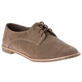 Riverberry Women's 'Finest' Taupe Microsuede Oxfords