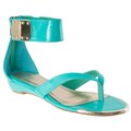 Riverberry Women's 'Lottie' Seafoam Ankle Strap Sandals