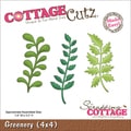CottageCutz Die 4"X4"-Greenery