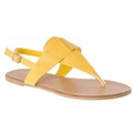 Riverberry Women's 'Sequoia' Yellow T-strap Sandals