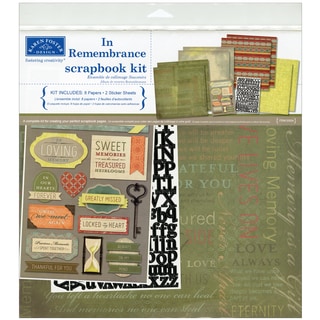 In Remembrance Scrapbook Page Kit 12"X12"-