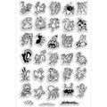 Stampendous Perfectly Clear Stamps 4"X6" Sheet-Critter Collection