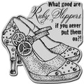 Stampendous Cling Rubber Stamp-Ruby Slippers