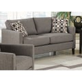 Nely Granite Polyester Loveseat