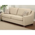 Kaitlyn Toast Polyester Sofa