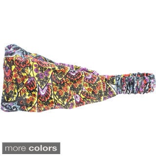 Cotton Jungle Print Headband (Nepal)-Image