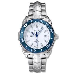 Bulova Men's 'Millennia' Stainless Steel Quartz Watch