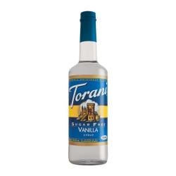 Torani PET Sugar Free Vanilla Syrup (Pack of 6)