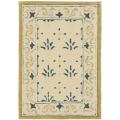 Simply Clean Morocco Hand-hooked Ivory Rug (2' x 3')