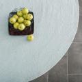 Reversible Cottage Lifestyle Light Blue Braided Rug (6' Round)