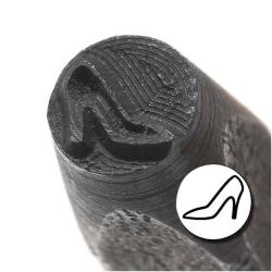 High Heel Shoe 6mm Punch Stamp for Metal