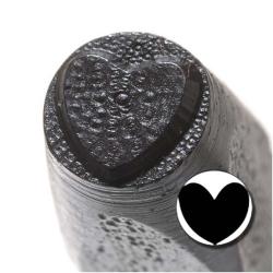 Solid Heart 6mm Punch Stamp for Metal