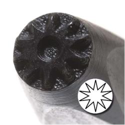 Daisy Flower 1 6mm Punch Stamp for Metal