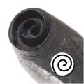 Mod Spiral 6mm Punch Stamp for Metal