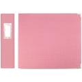 We R Memory Keepers Linen Bubble Gum 3-ring Binder