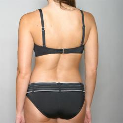 Jag Women's Black Retro Belted Bikini Bottom