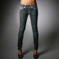 Laguna Beach Jeans Women's Embellished Pocket Skinny Jeans