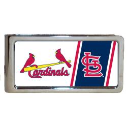 St. Louis Cardinals Stainless Steel Money Clip
