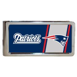 New England Patriots Stainless Steel Money Clip