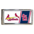 St. Louis Cardinals Stainless Steel Money Clip