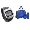 S-Pulse Heart Rate Monitor/Pedometer Watch with Russell Athletics 3-Piece Workout Set