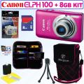 Why I Use A Canon PowerShot Canon Powershot Elph 100 HS 12.1MP Pink Digital Camera with 8GB Kit