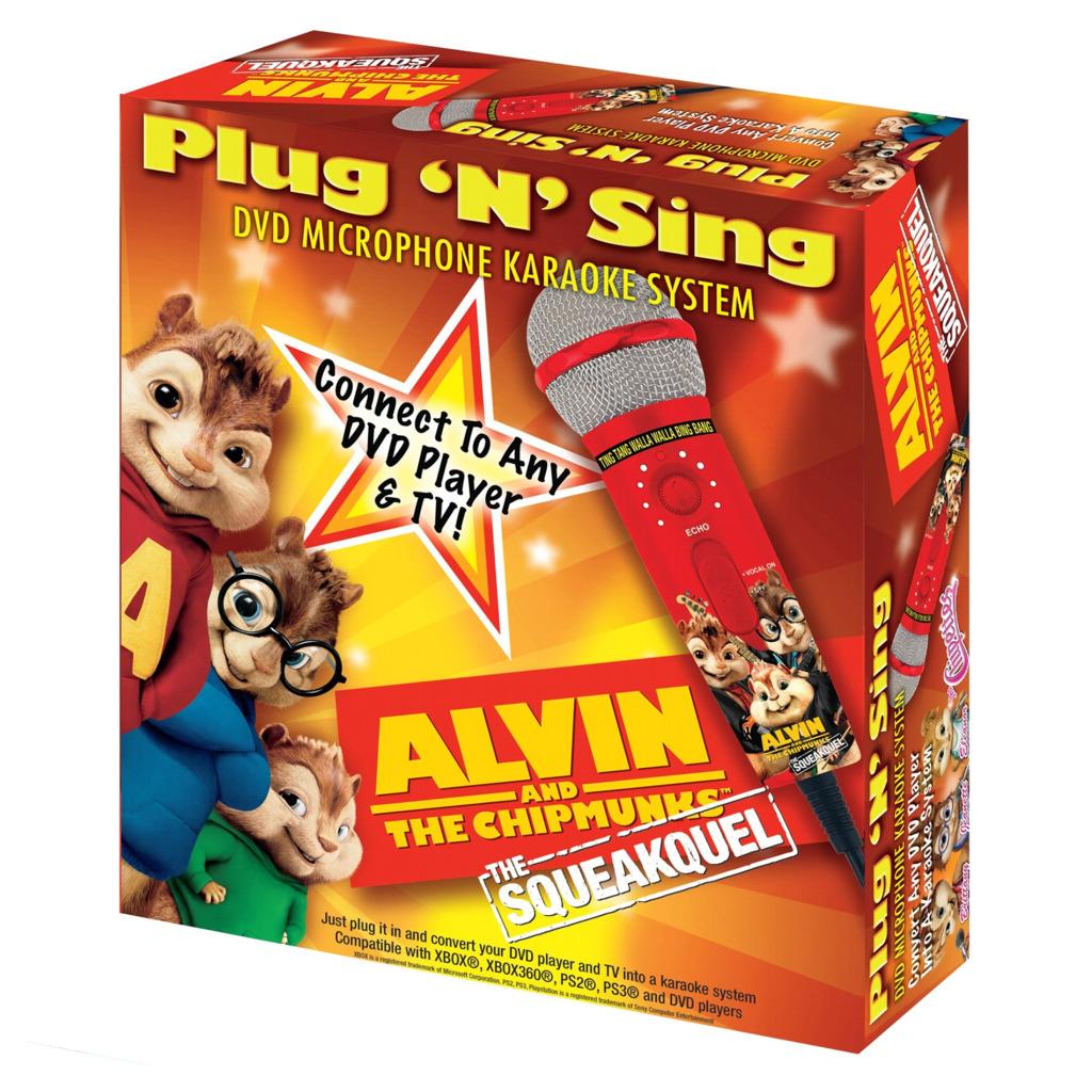 Emerson Alvin and the Chipmunks Plug and Sing DVD