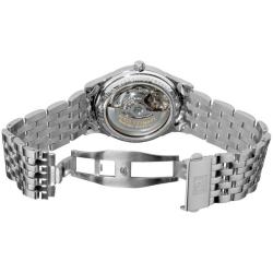 Revue Thommen Women's 'Open Heart' Automatic Skeleton Watch