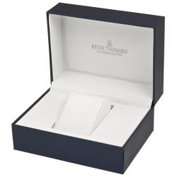 Revue Thommen Men's 'Date Pointer' Stainless Steel Automatic Watch