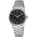Revue Thommen Men's 'Date Pointer' Stainless Steel Automatic Watch