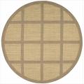 Indoor/Outdoor Patio Honey Rug (7'9 Round)