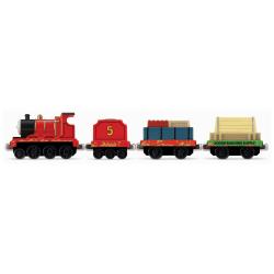 Thomas and Friends Small 'James Muddy Mess' Toy Train Engine