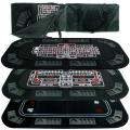 Casino 3-in-1 Tri-fold Poker Craps or Roulette Table