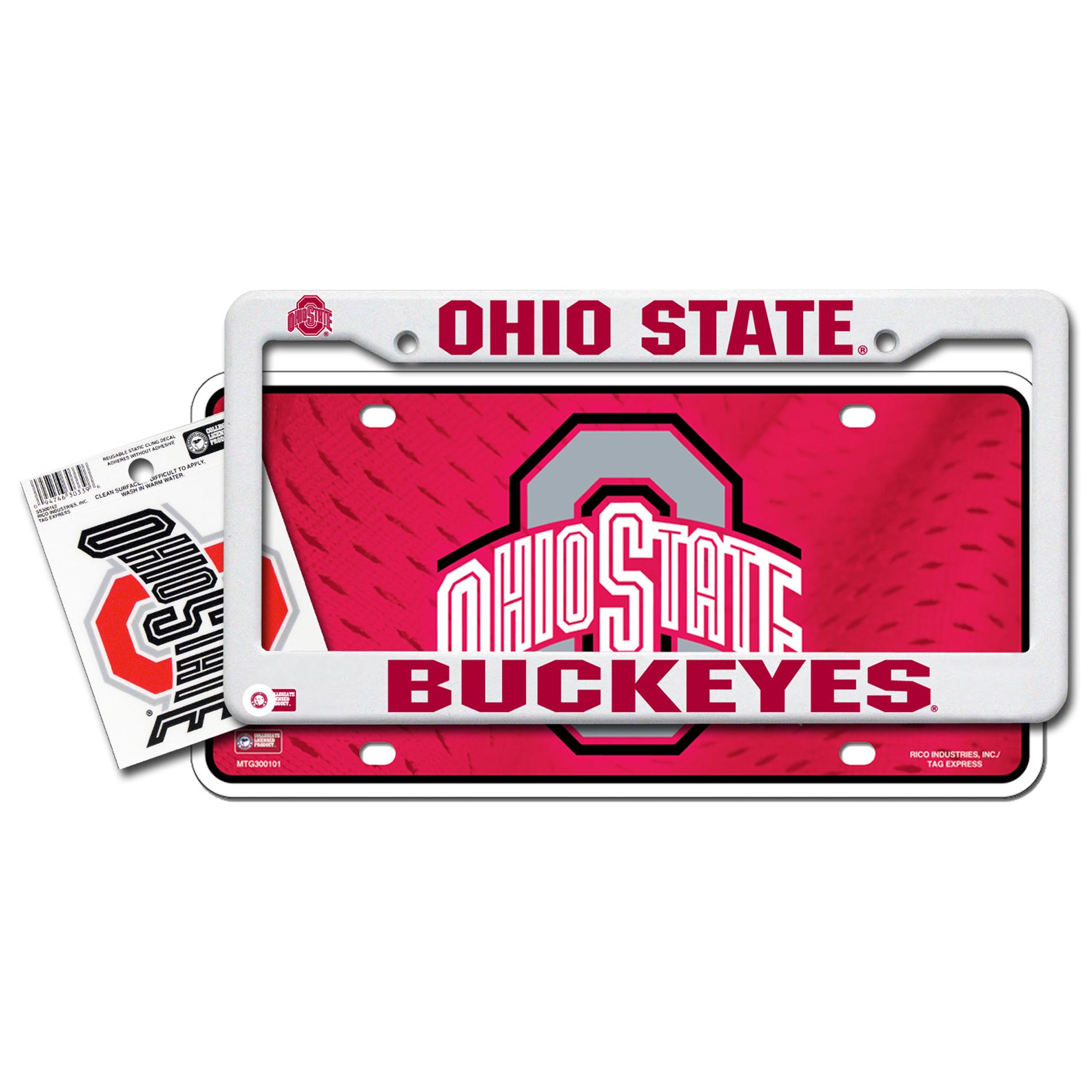 Ohio State Buckeyes Automotive Value Pack