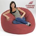 Comfort Lounge Dusty Rose Medium-size Memory Foam Lounge Bag