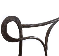Queen-size Iron Bed Frame (India)